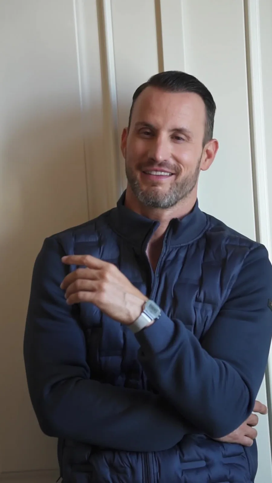 A menswear moment from the finished Saxoo London collection film