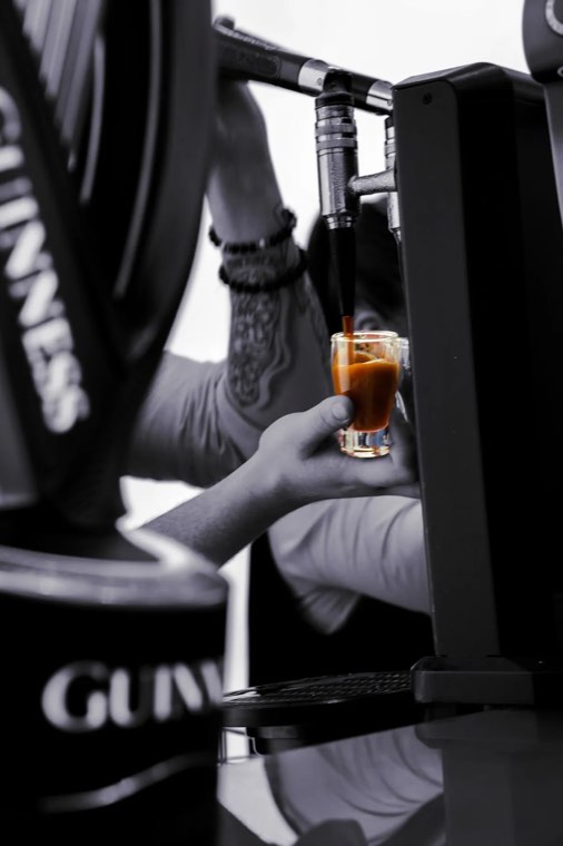 Hospitality and drinks brand photography in Dublin by NextVision Studio